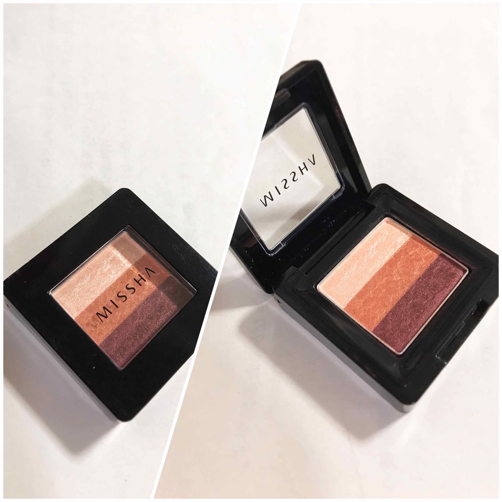 トリプルシャドウ/MISSHA/アイシャドウパレットを使ったクチコミ(2枚目)
