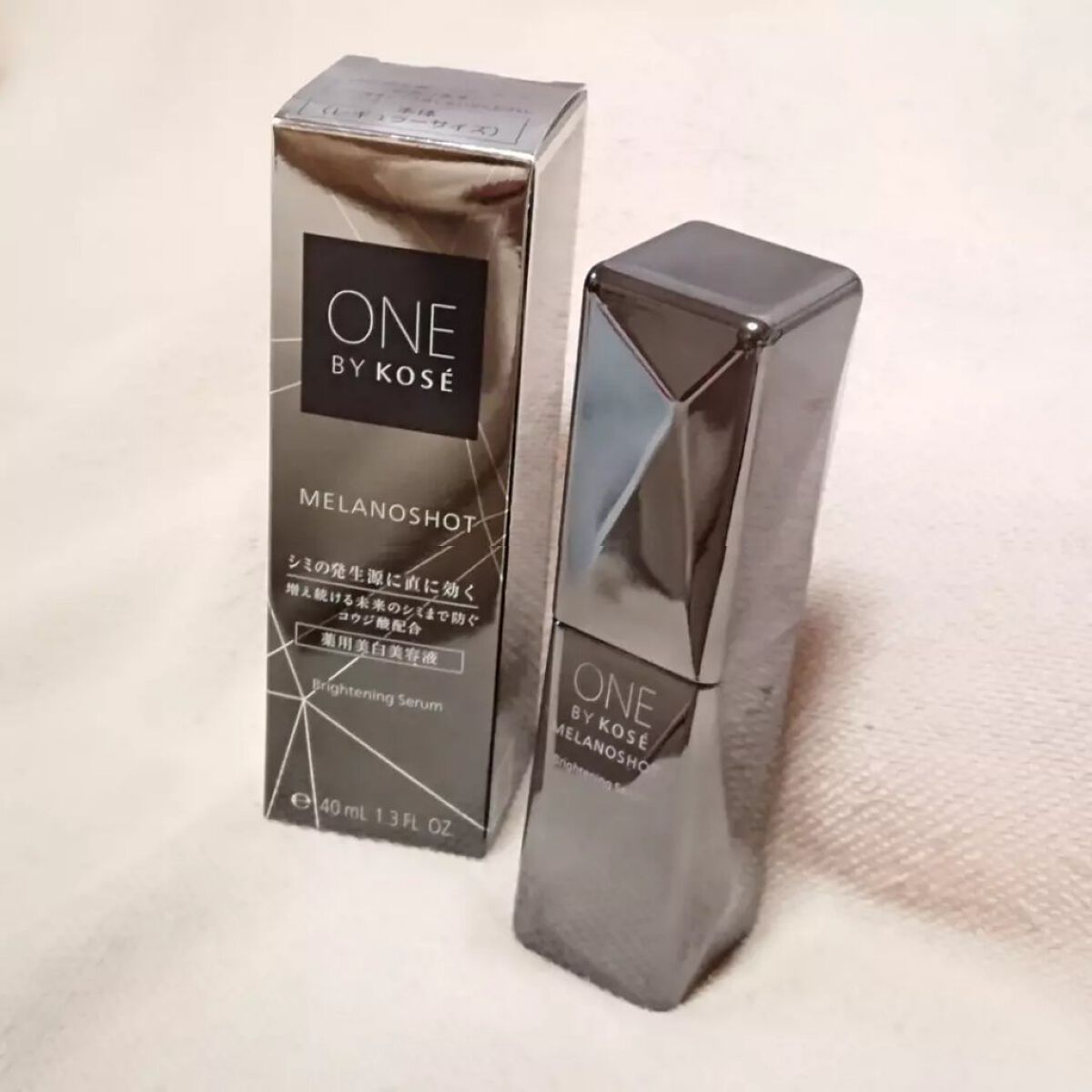 メラノショット W/ONE BY KOSE/美容液を使ったクチコミ（1枚目）
