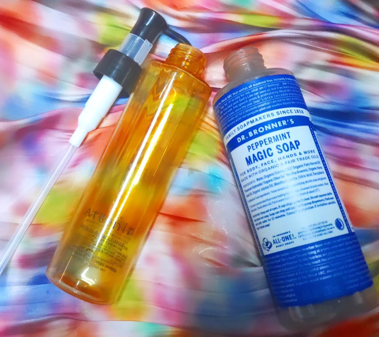 マジックソープ ペパーミント 限定セット（237ml+59ml）/ドクターブロナー/ボディソープを使ったクチコミ（1枚目）