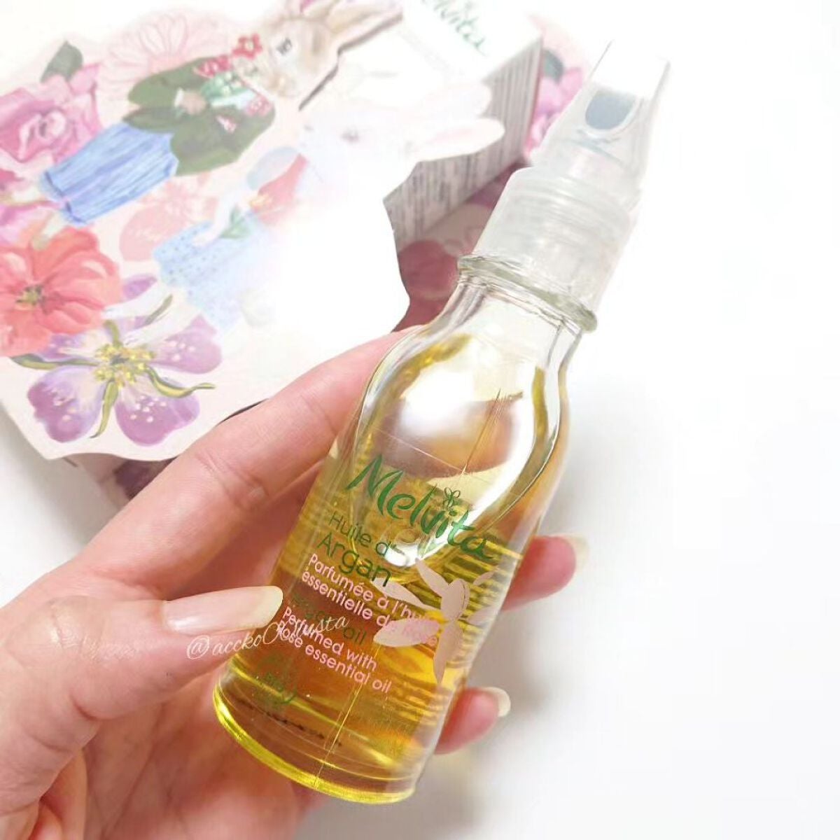 ビオオイル アルガンオイル ローズ/Melvita/ブースター・導入液を使ったクチコミ(1枚目)