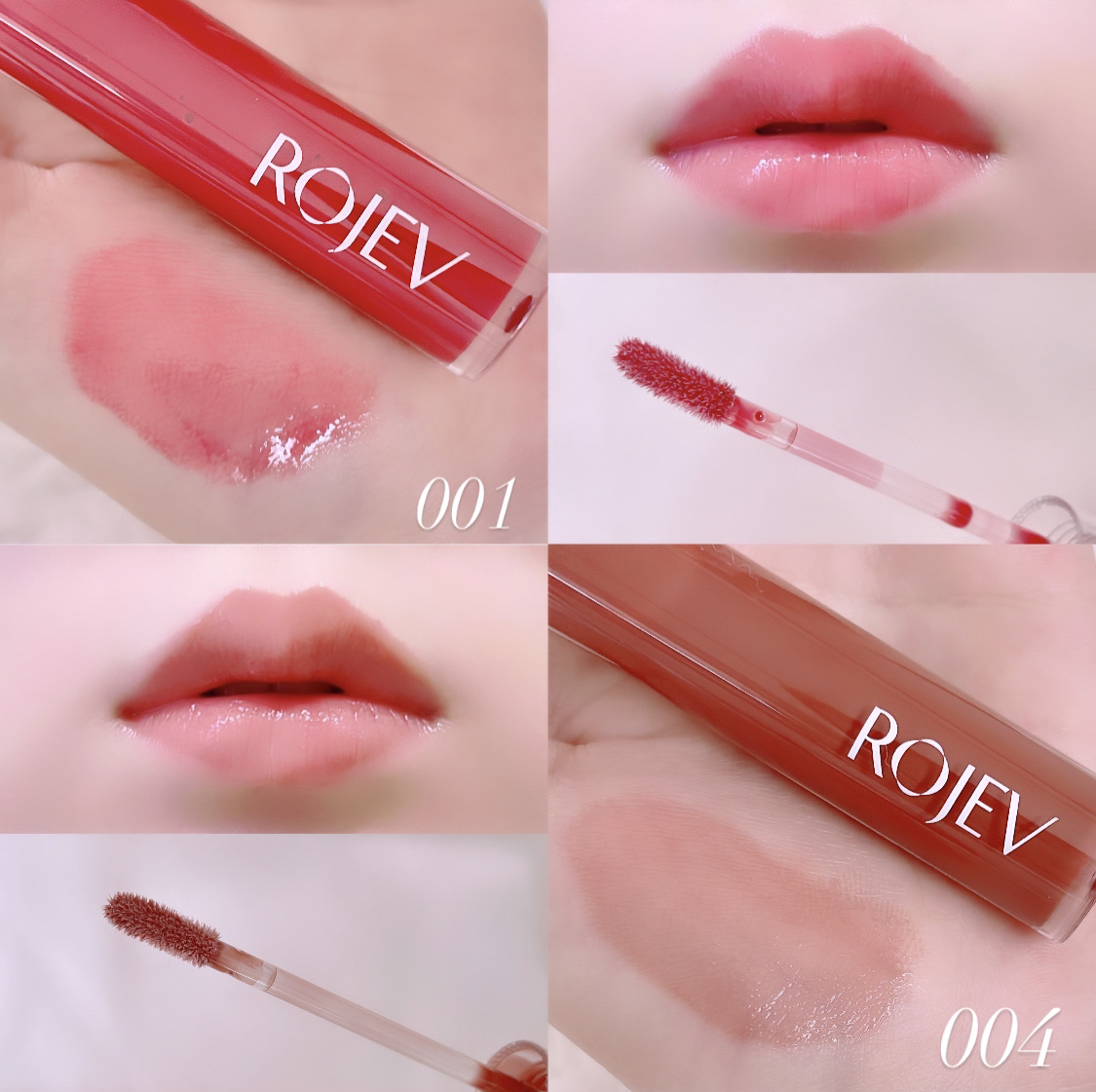 LIP PLUMPER GLAZE TINT/ROJEV/口紅を使ったクチコミ（2枚目）