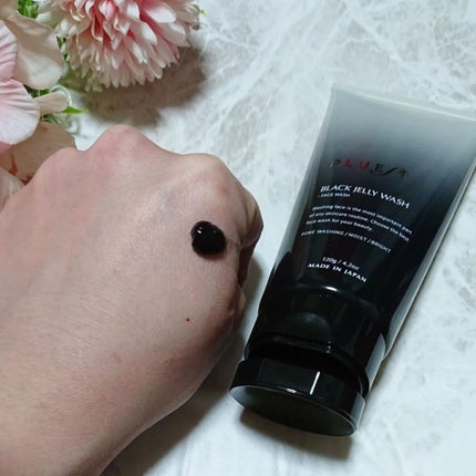 BLACK JELLY WASH(ブラックジェリーウォッシュ)/PLUEST/その他洗顔料を使ったクチコミ(4枚目)