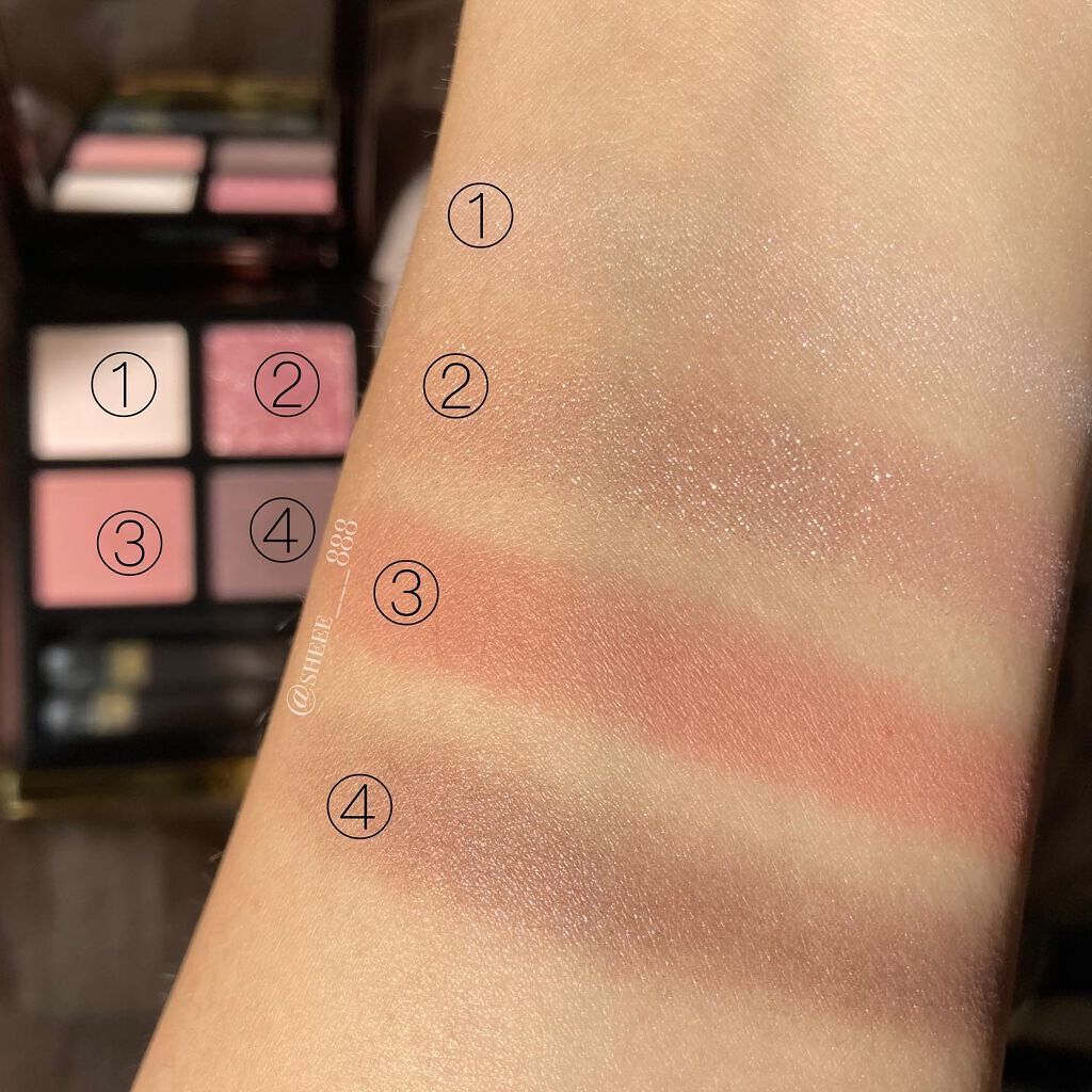 アイ カラー クォード/TOM FORD BEAUTY/アイシャドウパレットを使ったクチコミ(3枚目)