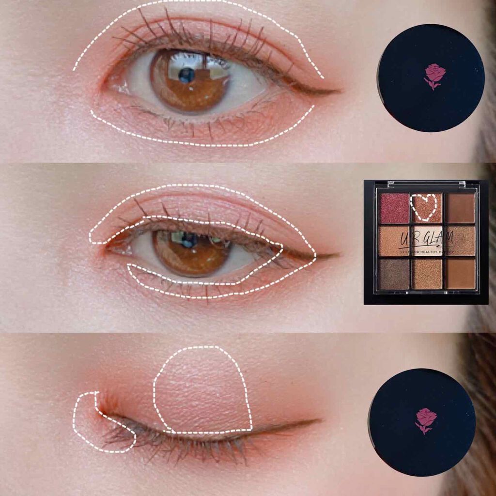 MMLアイシャドウ/ミモアライン/単色アイシャドウを使ったクチコミ（3枚目）