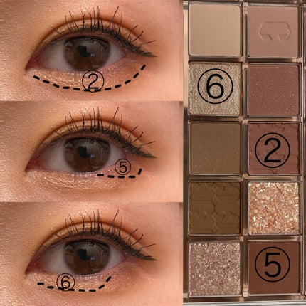 プロ アイ パレット/CLIO/アイシャドウパレットを使ったクチコミ(4枚目)