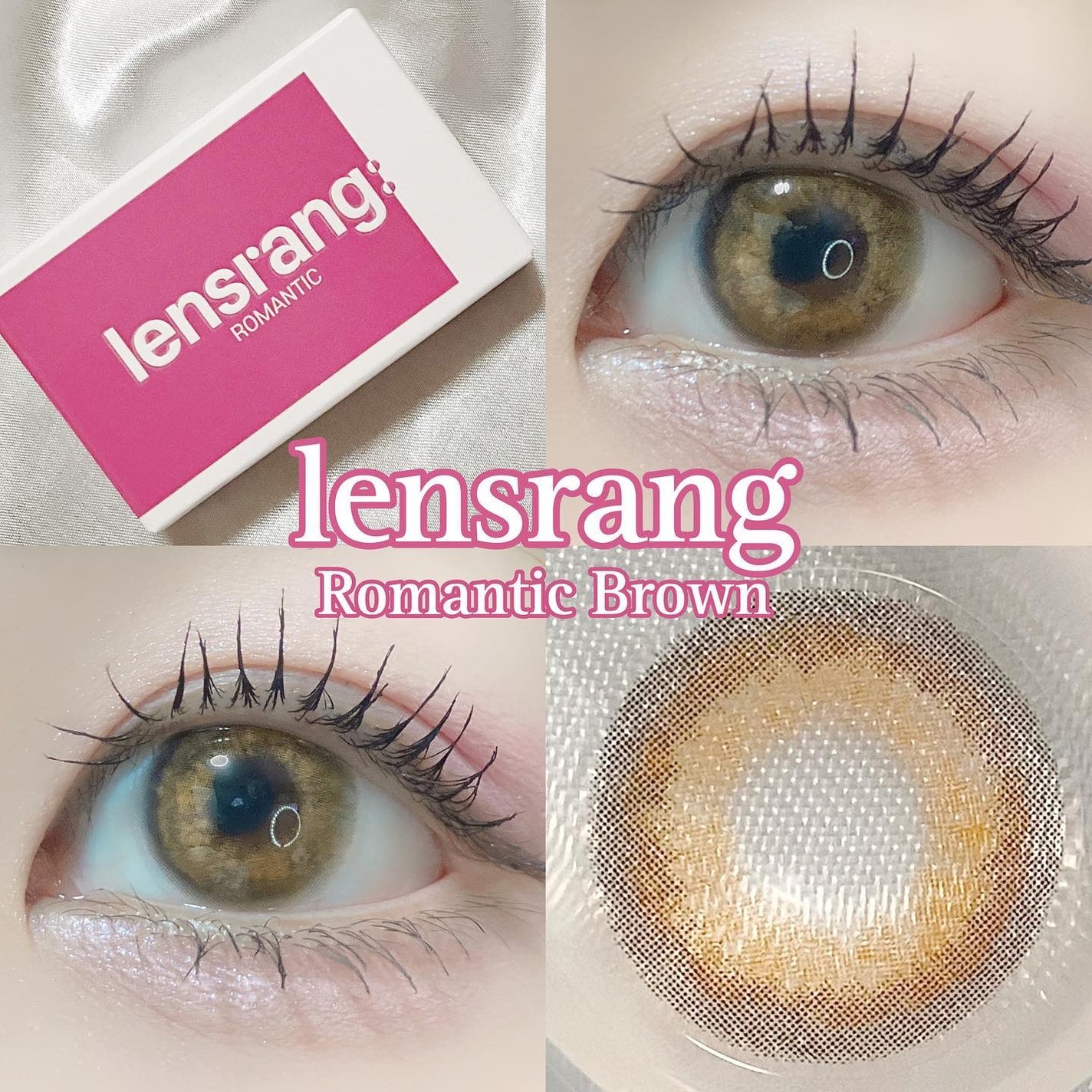 ROMANTIC/LensRang/カラーコンタクトレンズを使ったクチコミ(1枚目)
