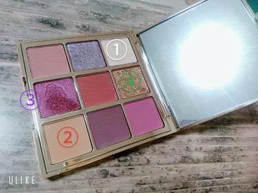 9COLOR EYE SHADOW BOX /HOJO/アイシャドウパレットを使ったクチコミ（2枚目）