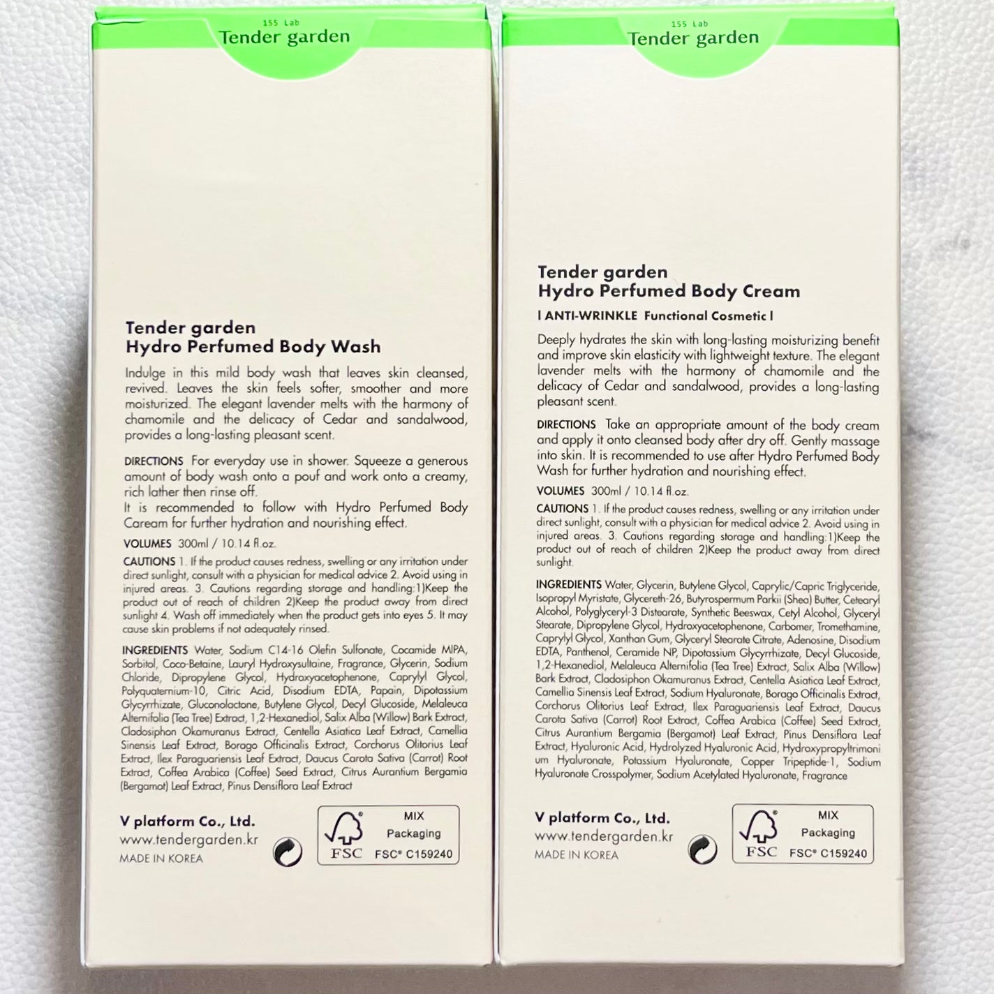 ハイドロパフュームドボディウォッシュ/Tender garden/ボディソープを使ったクチコミ(4枚目)