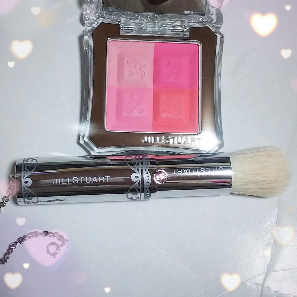 ミックスブラッシュ コンパクト N/JILL STUART/パウダーチークを使ったクチコミ(1枚目)