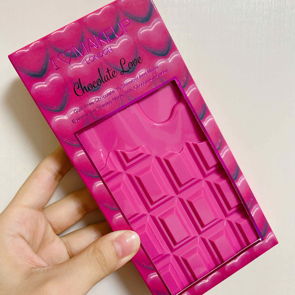アイラブチョコレート チョコレート ラブ/MAKEUP REVOLUTION/アイシャドウパレットを使ったクチコミ（3枚目）