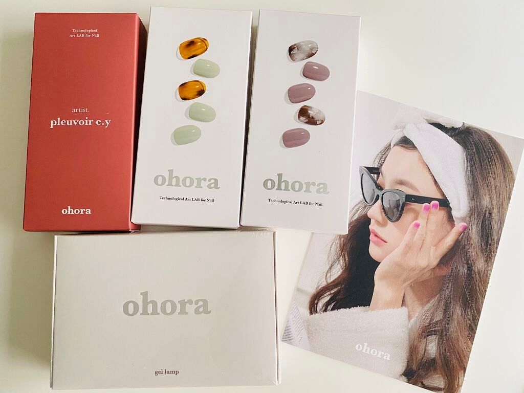 セミキュアジェルネイル(ハンド)/ohora/ネイルシールを使ったクチコミ(2枚目)