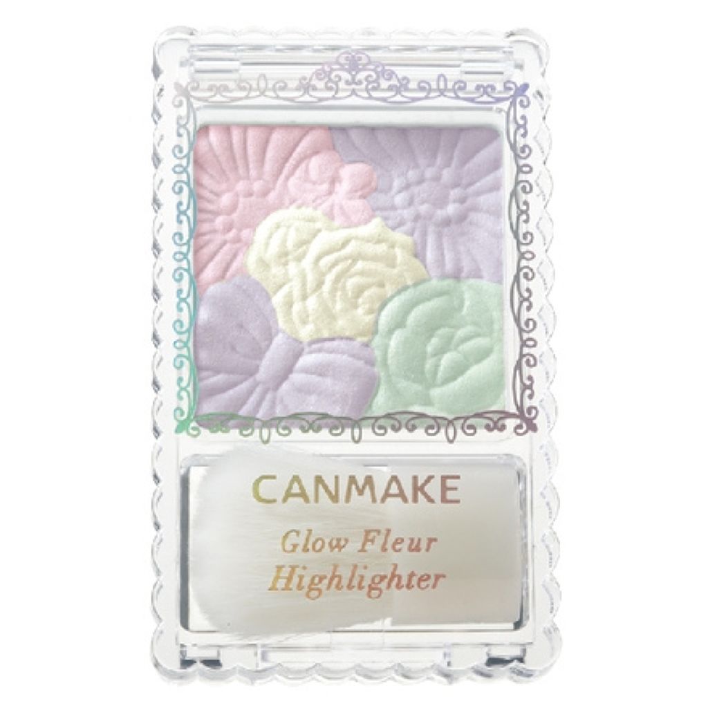 グロウフルールハイライター/キャンメイク/パウダーハイライトを使ったクチコミ（2枚目）