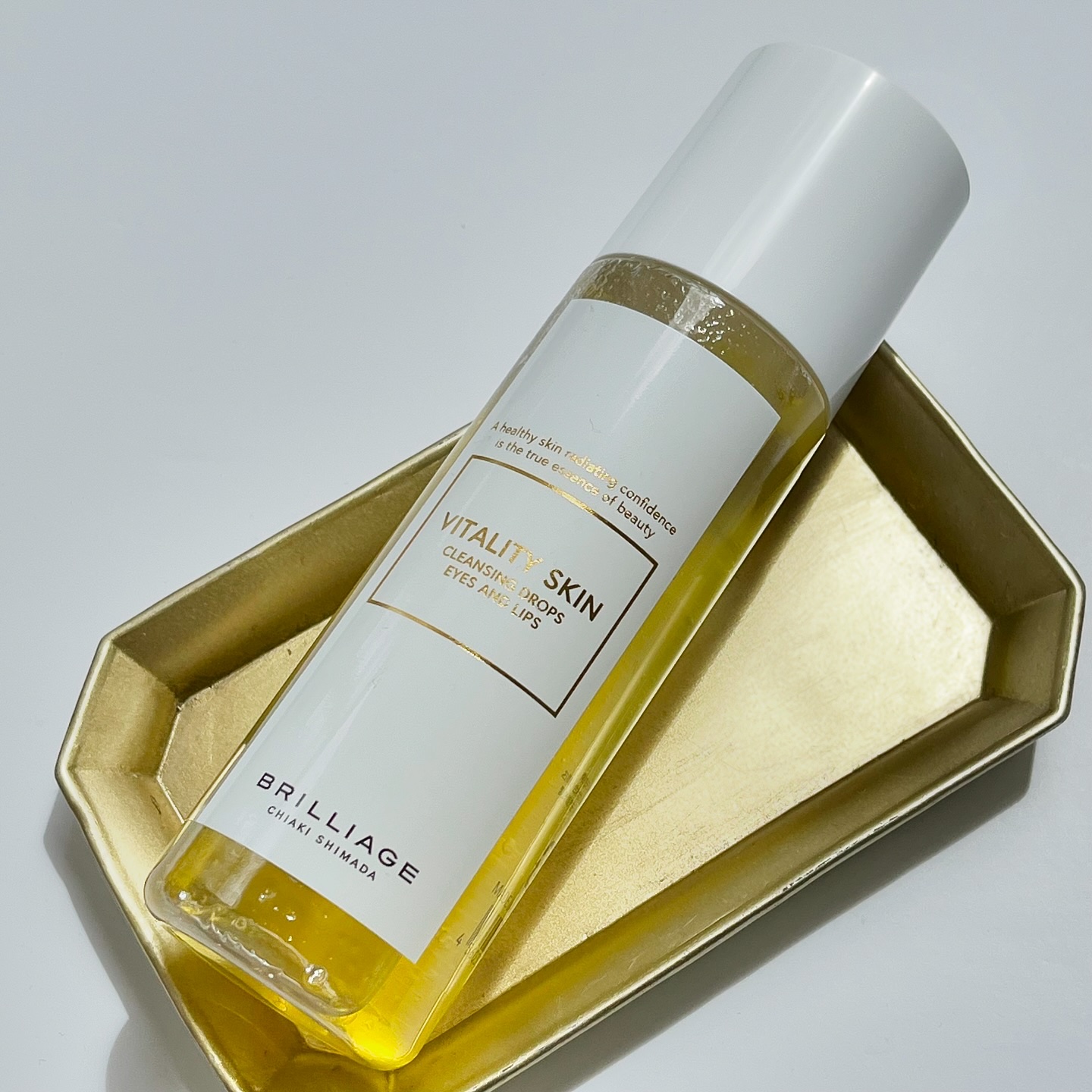 バイタリティ スキン クレンジングドロップス (クレンジングウォーター)/ブリリアージュ/クレンジングウォーターを使ったクチコミ（2枚目）