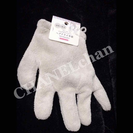 セリア セリア マイクロファイバー ヘアドライ手袋のクチコミ「#ヘアドライ手袋
#マイクロファイバー
#速乾#吸水
#セリア
🐾特徴🐾
【マイクロファイバ.....」(2枚目)