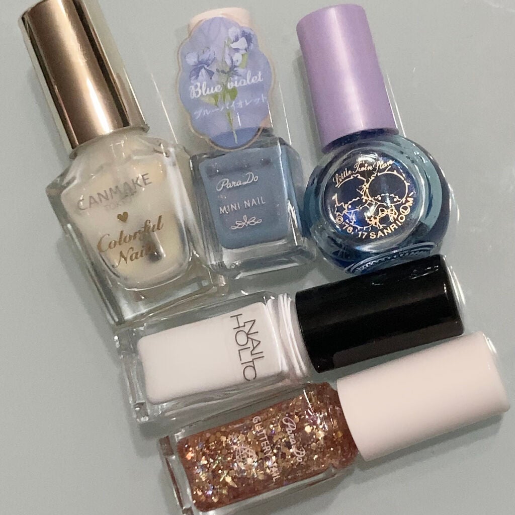 カラフルネイルズ/キャンメイク/マニキュアを使ったクチコミ(6枚目)