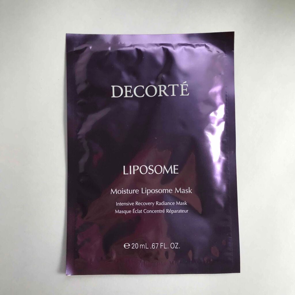 モイスチュア リポソーム マスク/DECORTÉ/シートマスク・パックを使ったクチコミ(1枚目)