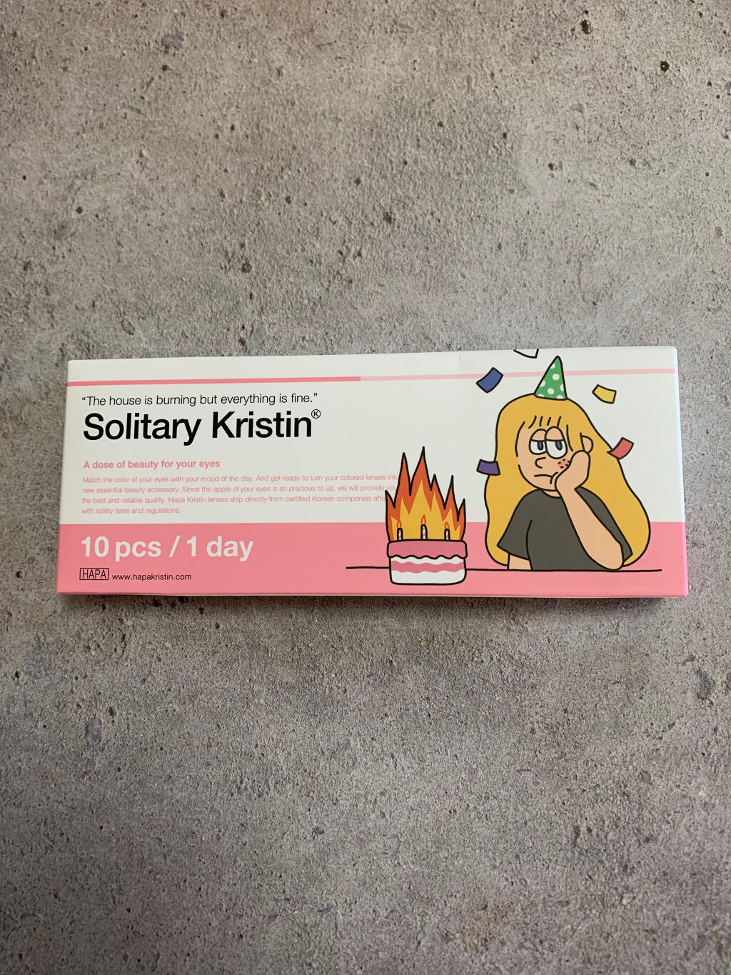 Solitary Kristin/Hapa kristin/カラーコンタクトレンズを使ったクチコミ(1枚目)