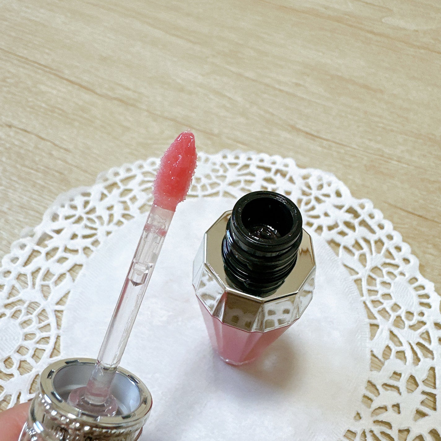 ジルスチュアート クリスタルブルーム リップブーケ セラム/JILL STUART/リッププランパーを使ったクチコミ(4枚目)