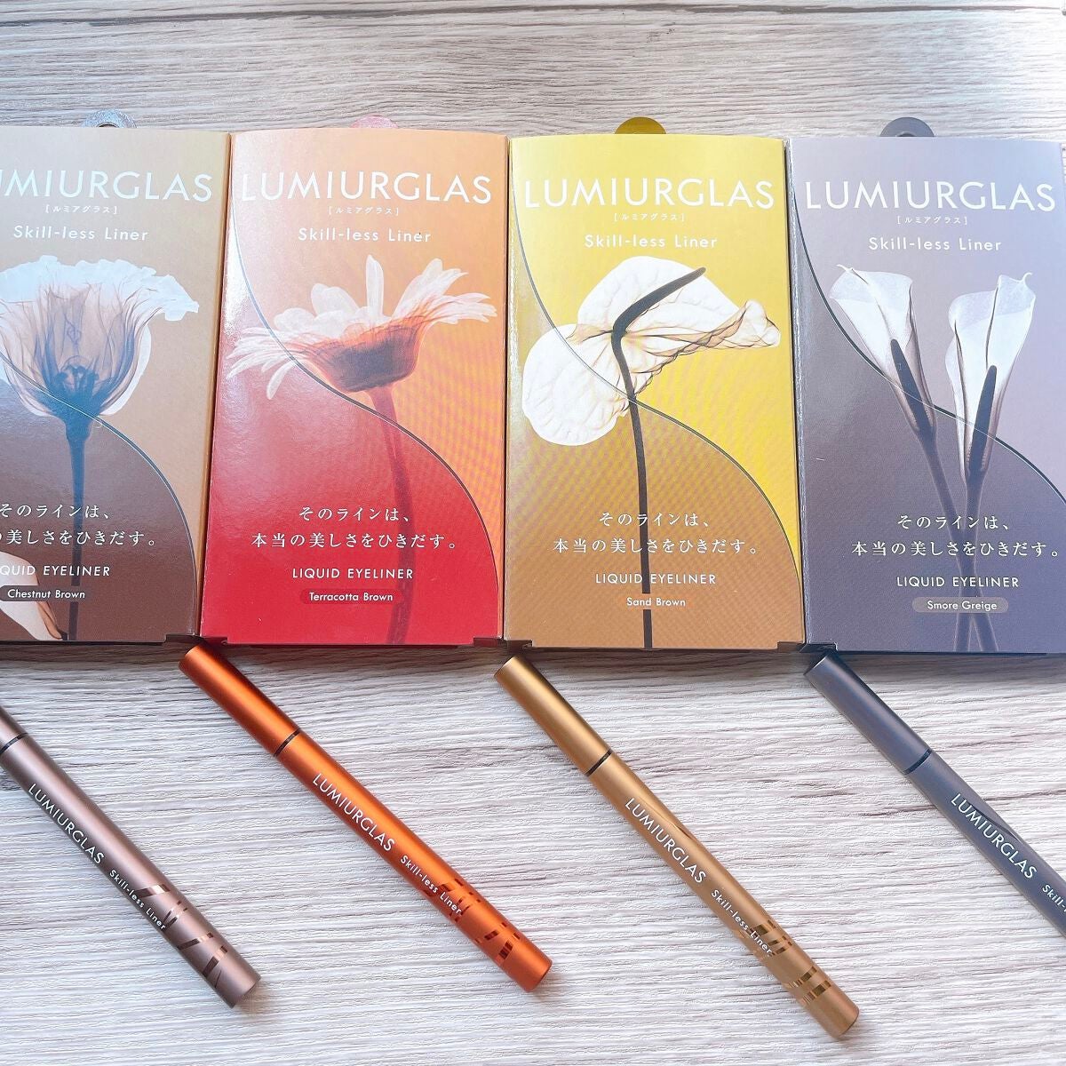 スキルレスライナー/LUMIURGLAS/リキッドアイライナーを使ったクチコミ(1枚目)