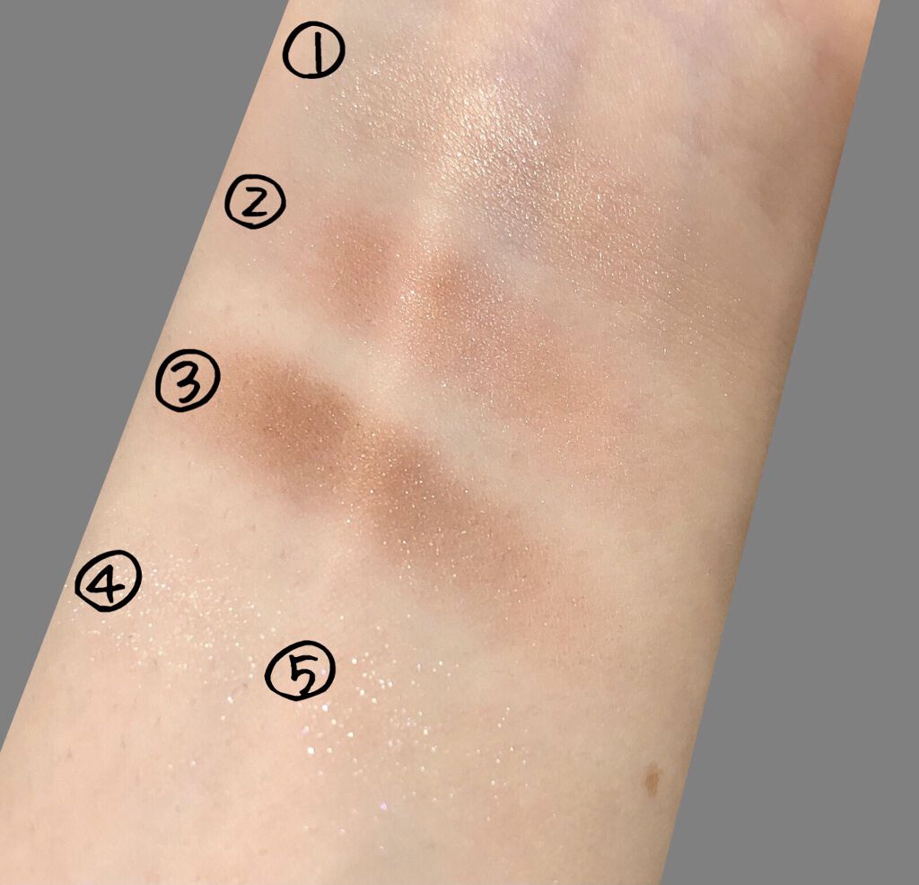 トリプルレシピアイズ BR703/インテグレート/アイシャドウパレットを使ったクチコミ（3枚目）