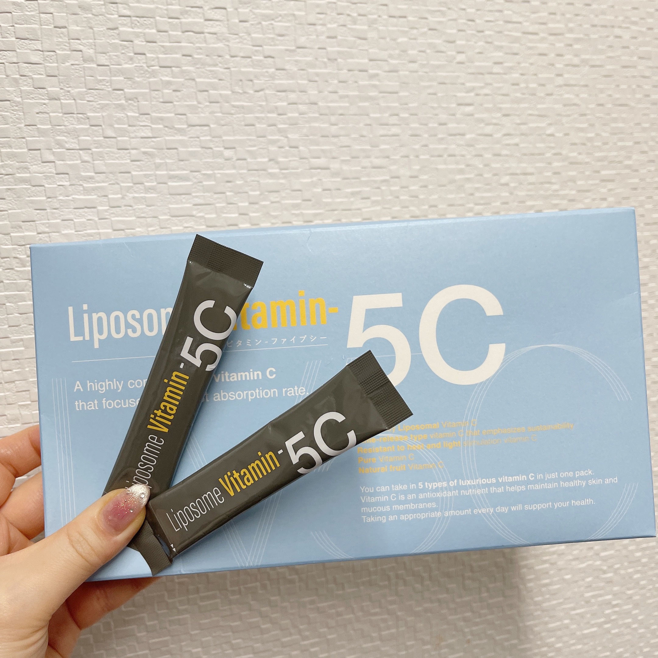 Liposome Vitamin - 5C/renaTerra/美容サプリメントを使ったクチコミ（2枚目）