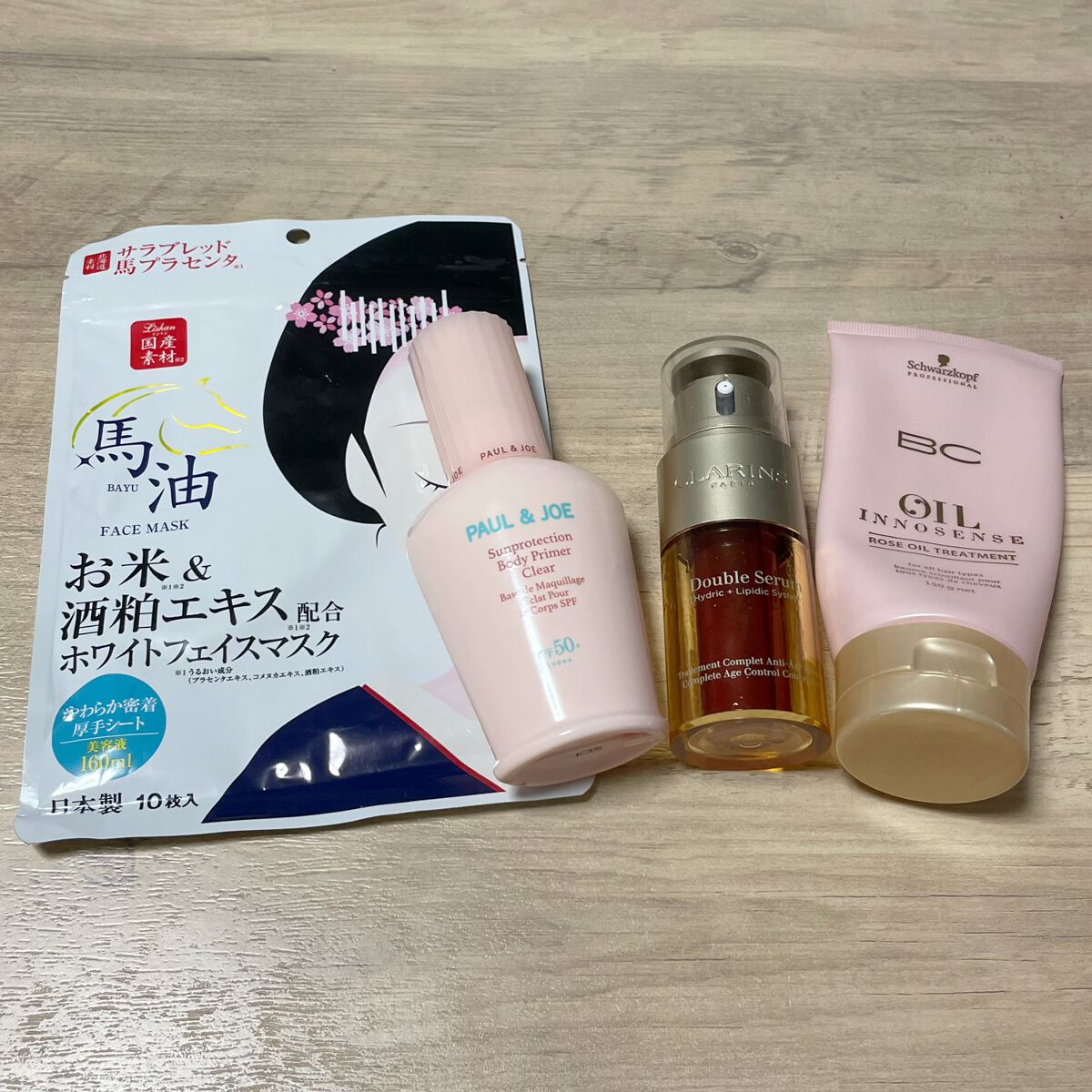 馬油ホワイトフェイスマスク/リシャン/シートマスク・パックを使ったクチコミ（1枚目）