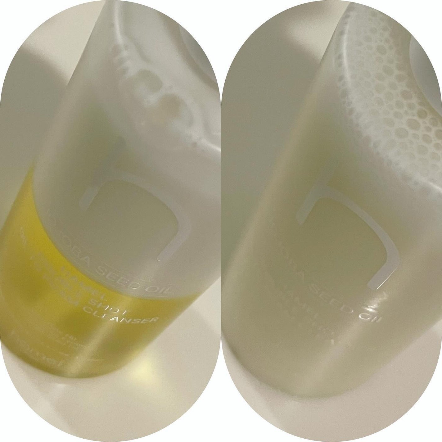 ダブルショットオイルトゥーフォームクレンザー/HAMEL/オイルクレンジングを使ったクチコミ(3枚目)