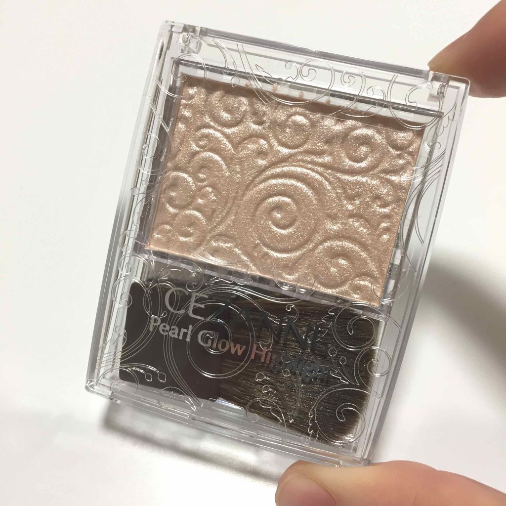 パールグロウハイライト/CEZANNE/パウダーハイライトを使ったクチコミ(2枚目)