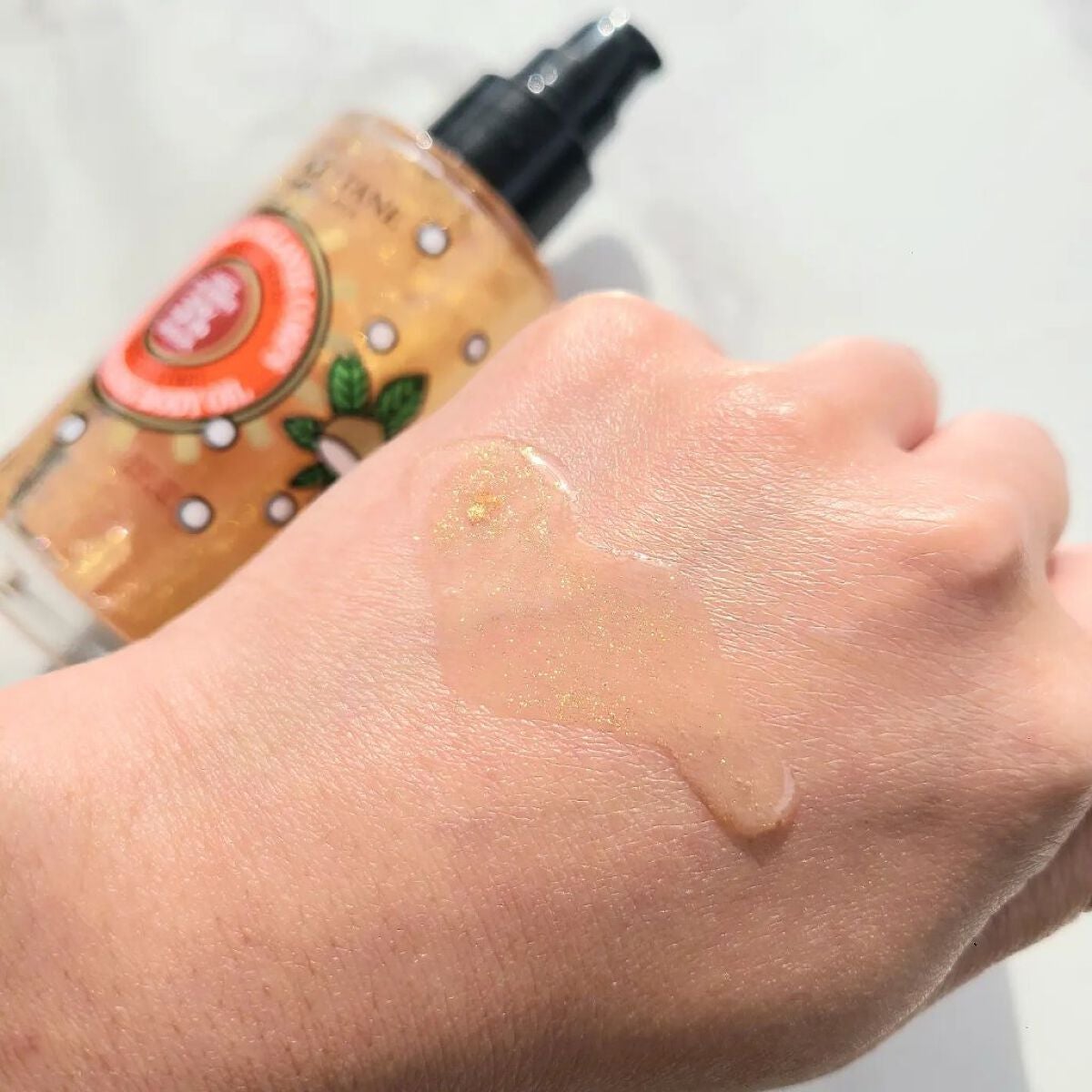 アップルマロン シア ザ・オイル/L'OCCITANE/ボディオイルを使ったクチコミ(2枚目)