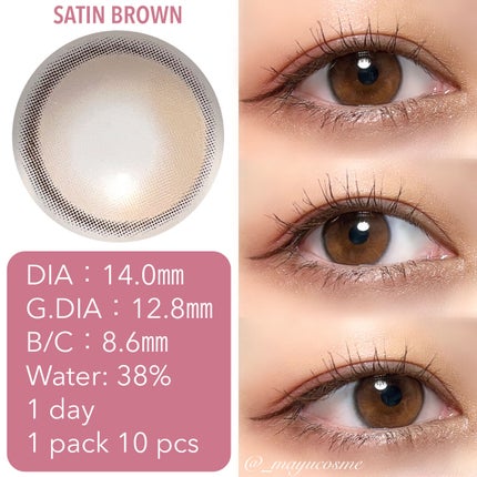 Romantea Mood/THEPIEL/カラーコンタクトレンズを使ったクチコミ(2枚目)