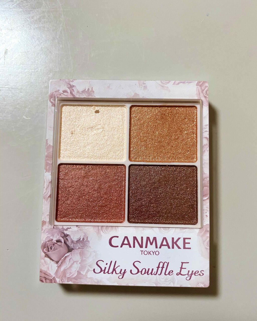 シルキースフレアイズ/キャンメイク/アイシャドウパレットを使ったクチコミ(1枚目)