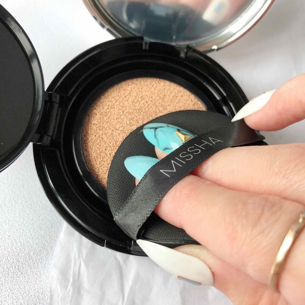 M クッションファンデーション(ネオカバー)/MISSHA/クッションファンデーションを使ったクチコミ(2枚目)
