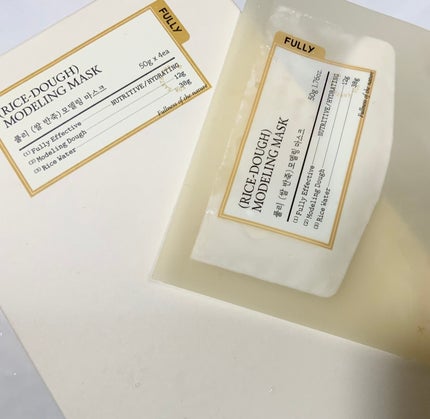 米モデリングマスク/FULLY/シートマスク・パックを使ったクチコミ(1枚目)