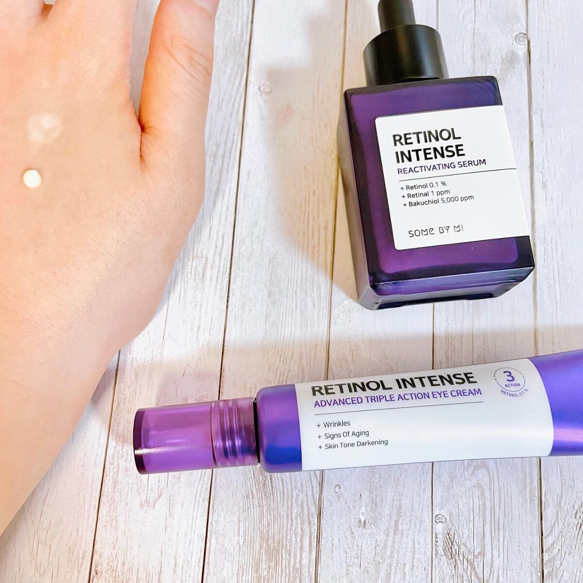 レチノールインテンシブ アドバンスドトリプルアクションアイクリーム/SOME BY MI/アイケア・アイクリームを使ったクチコミ(4枚目)