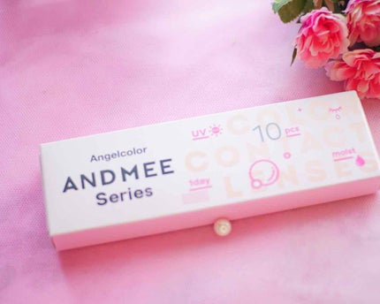 AND MEE 1day/AngelColor/ワンデー(1DAY)カラコンを使ったクチコミ(1枚目)