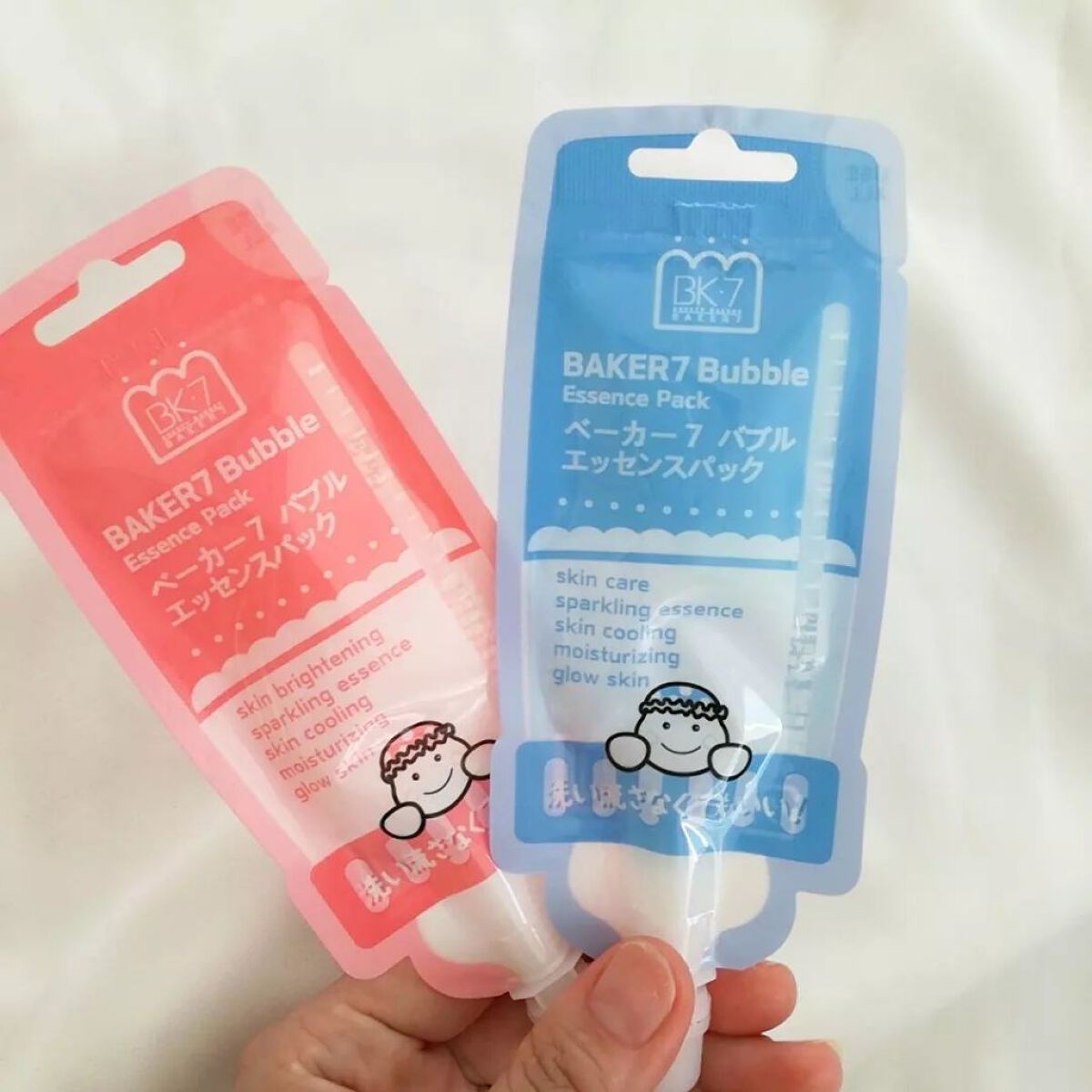 マジックバブルエッセンスパックMINI/BAKER7/シートマスク・パックを使ったクチコミ（2枚目）