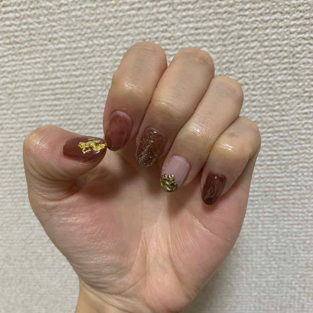 ジェルネイル（ライト対応）/セリア/ジェルネイルを使ったクチコミ（3枚目）