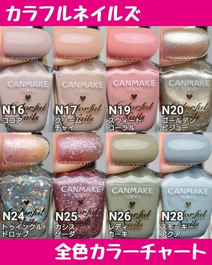 カラフルネイルズ/キャンメイク/マニキュアを使ったクチコミ(5枚目)