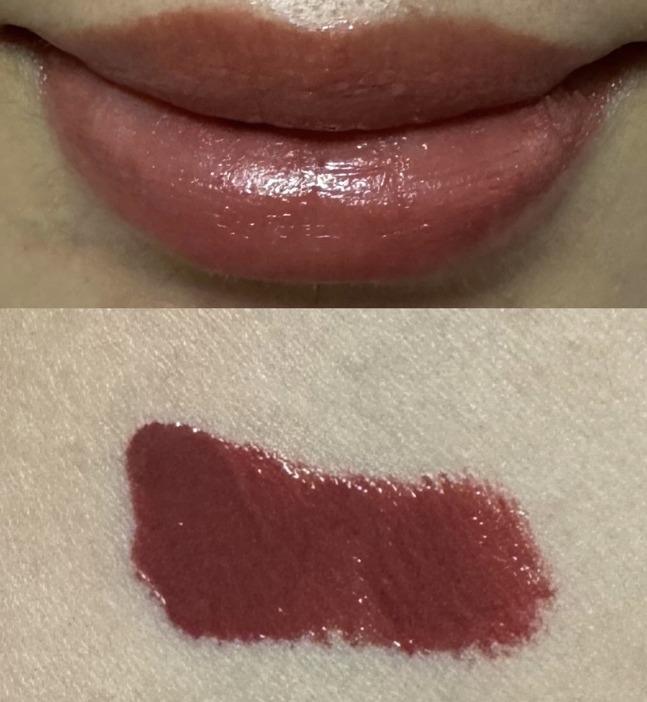 クラッシュド リキッド リップ 01 スムージームーブ/BOBBI BROWN/口紅を使ったクチコミ（2枚目）