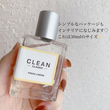 CLEAN CLASSIC オードパルファム フレッシュリネン/CLEAN/香水(その他)を使ったクチコミ（3枚目）