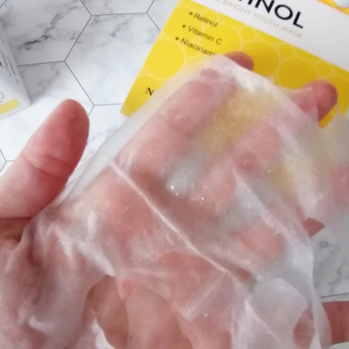 キューブマスク レチノール/ネイチャーリパブリック/シートマスク・パックを使ったクチコミ(5枚目)