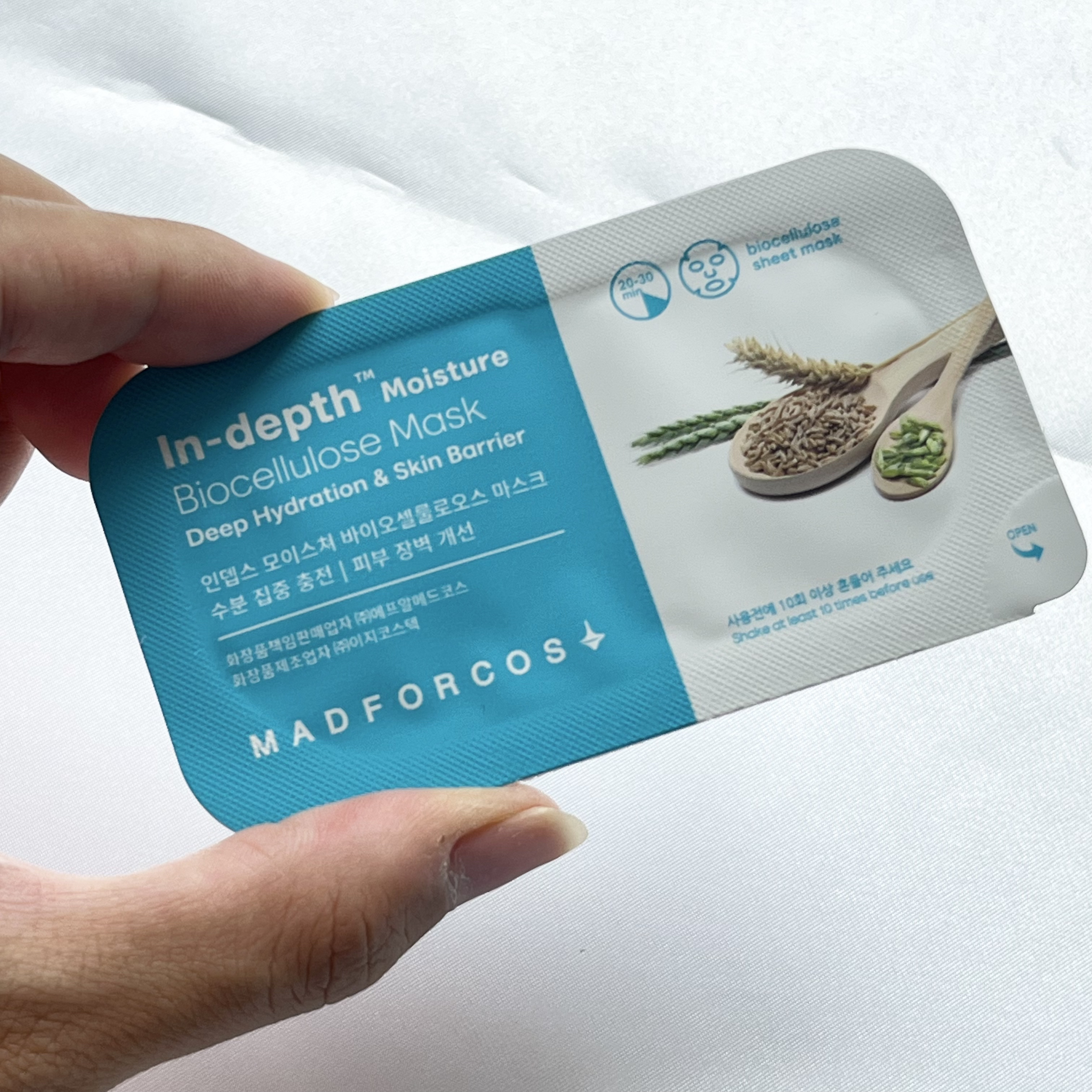 インデップス™モイスチャーバイオセルロースマスク/MADFORCOS/シートマスク・パックを使ったクチコミ（2枚目）