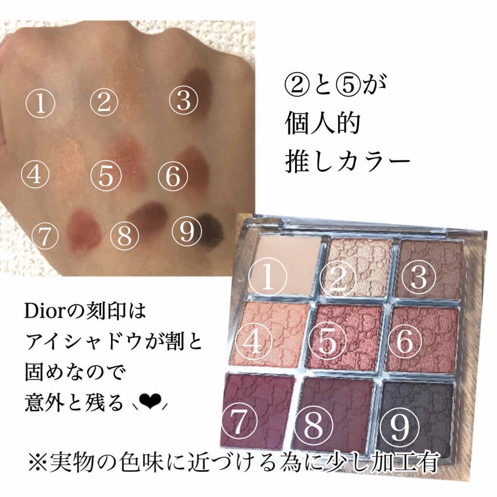 ディオール バックステージ アイ パレット/Dior/アイシャドウパレットを使ったクチコミ(2枚目)