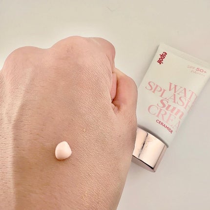 ウォータースプラッシュサンクリーム セラミド/espoir/日焼け止めクリームを使ったクチコミ(2枚目)