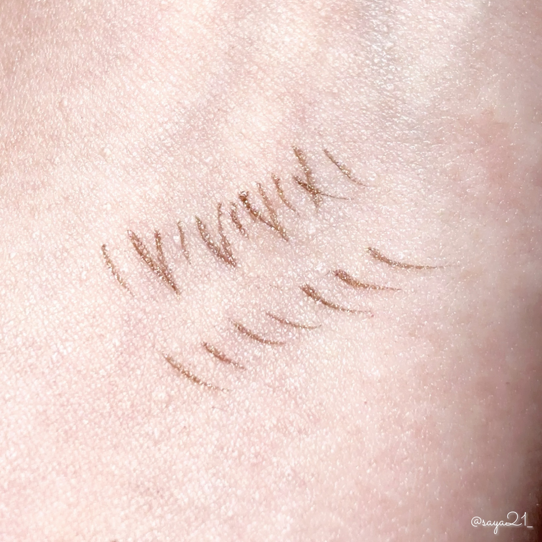 下まつげライアーライナー/tomei/リキッドアイライナーを使ったクチコミ（2枚目）