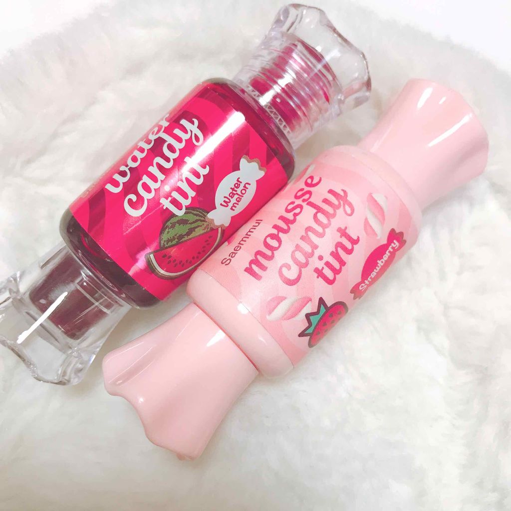 ムース キャンディー ティント/the SAEM/リップティントを使ったクチコミ(1枚目)