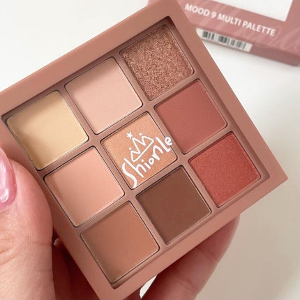 ムードナインマルチパレット/ShionLe/アイシャドウパレットを使ったクチコミ(5枚目)