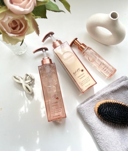 プルント ディープリペアペアセット アールグレイ N/Purunt./市販シャンプーを使ったクチコミ(2枚目)