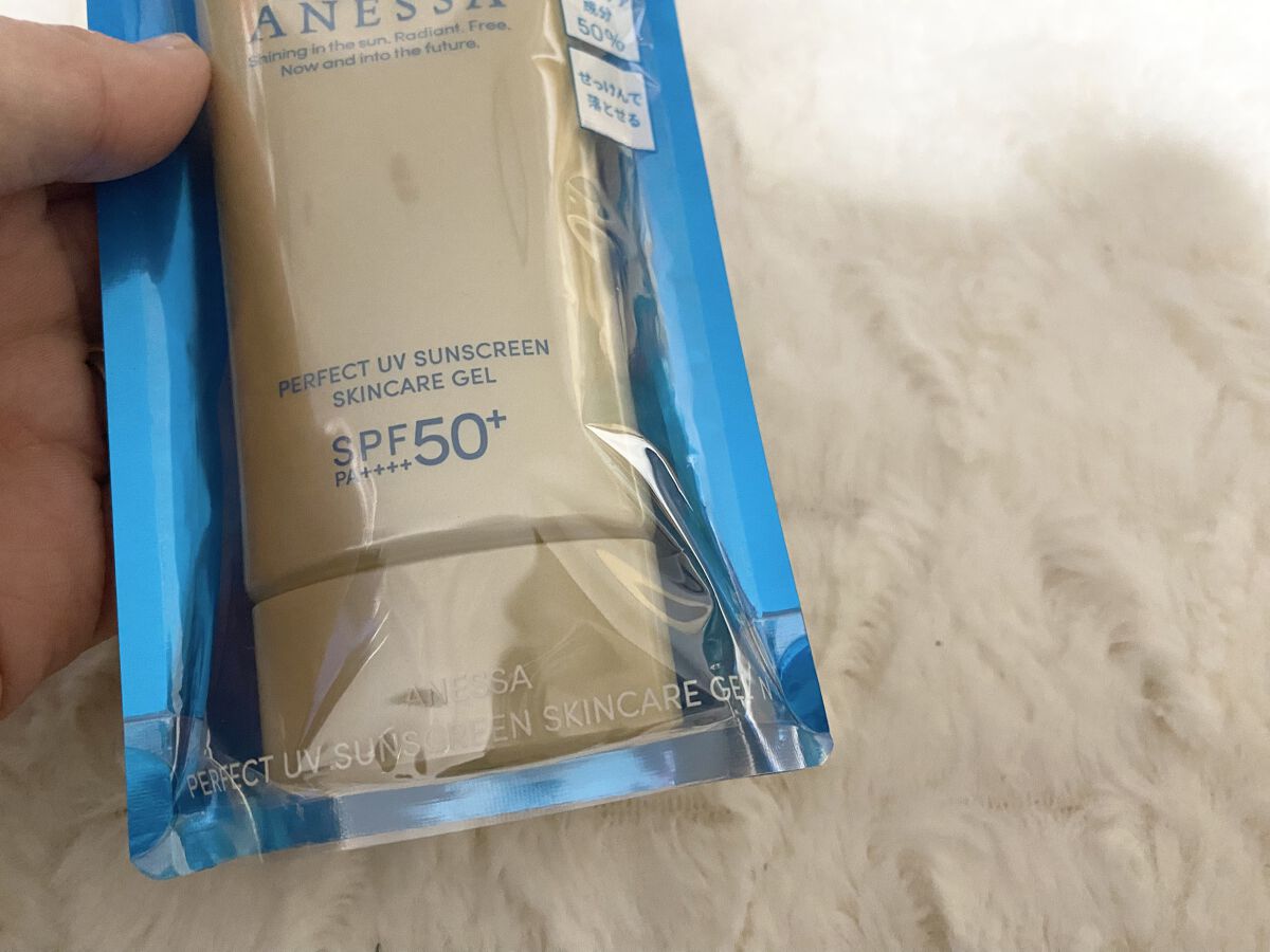 パーフェクトUV スキンケアジェル N/アネッサ/日焼け止め・UVケアを使ったクチコミ（3枚目）