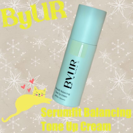 セラムフィット バランシング トーンアップクリーム/ByUR/化粧下地を使ったクチコミ(1枚目)